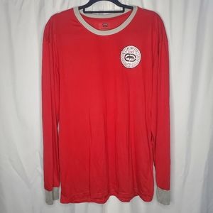 Ecko Unlimited Long-sleeved Crew Neck Shirt Red Size XL